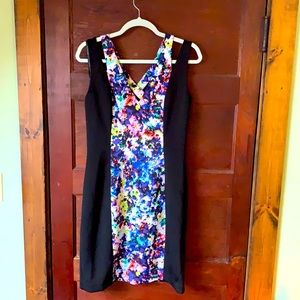 Guess Strappy Floral Dress